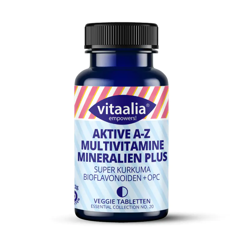 lijden toewijzing bloem A-Z Multivitamine & Mineralen PLUS - 26 Ingrediënten - Super Curcuma! -  Vitaalia