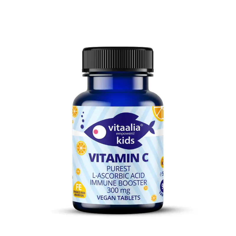 handelaar De databank partitie KIDS Vitamine C tabletten - 300 mg - Belangrijk voor een gezonde groei -  Vitaalia